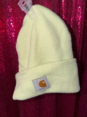 Carhartt Beanie with Gold Logo Patch